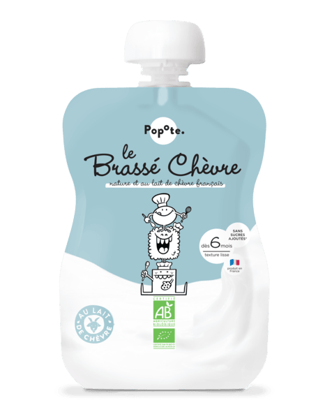 Gourde brassé chèvre nature - 1